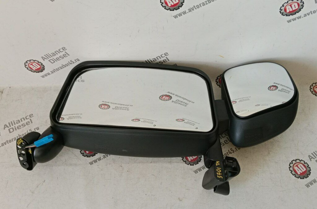 Зеркало основное двойное (одинарное) с эл/подогревом   лев. нов. 