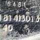 Кронштейн серьги передней рессоры задний лев./прав. б/у - 1