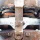 Суппорт тормозной передний левый б/у - 1